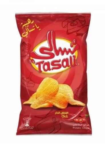 [A1-Line5] تسالي رقائق البطاطس بالفلفل الحار 155 جم