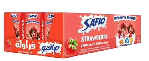 [DS3-line3] صافيو حليب فراولة تعزيز المناعة 18*140مل