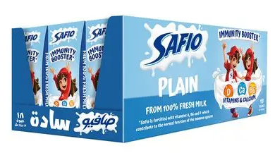 [DS4-line3] صافيو حليب سادة تعزيز المناعة 18*140مل