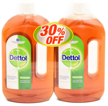 [M14-line3] ديتول سائل مطهر عام 1 لتر * 2