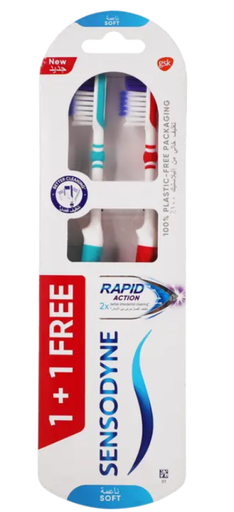 [L3-Line5] سنسوداين فرشاة مفعول سريع ناعم 1+1