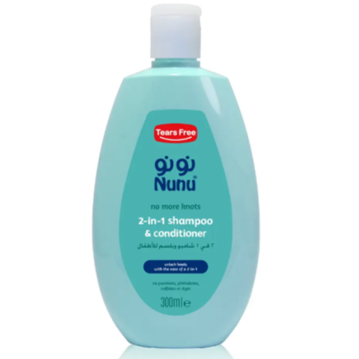 [L4-Line3] نونو شامبو بلس شامبو + بلسم للاطفال 300 مل