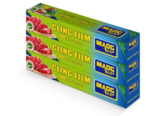 [M3-line3] موج رول حفظ الطعام 3 حبات عرض خاص 30 م * 30 سم