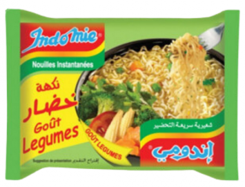 [B1-Line5] اندومي شعيريه بنكهة الخضار سريع التحضير 75جم