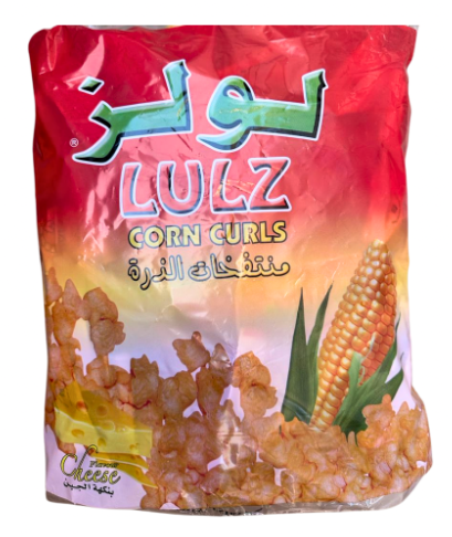 [A3-Line1] لولز منتفخات الذرة بنكهة الجبن شدة 20*20 جم
