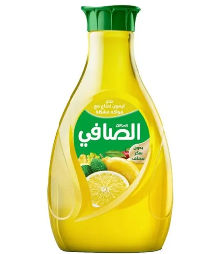[sa1-LINE1] الصافي نكتار ليمون نعناع مع فواكة مشكلة 1.5 لتر