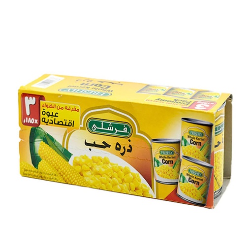 [D3-Line5] فرشلي ذرة حب عبوة اقتصادية  3*185 جم