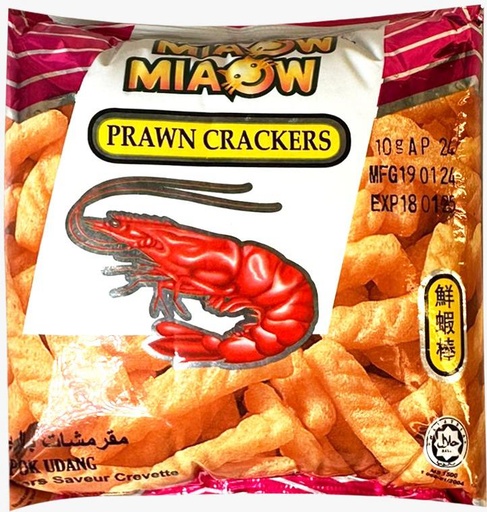 [A6-Line3] مياو مياو بطاطس بنكهة الربيان 10 جم