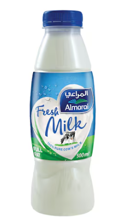 [MA4-Line2] المراعي حليب طازج كامل الدسم 500 مل