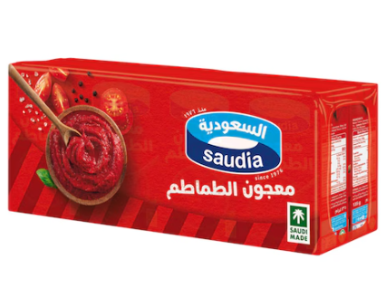 [D6-Line5] السعودية معجون الطماطم 8 * 135جم