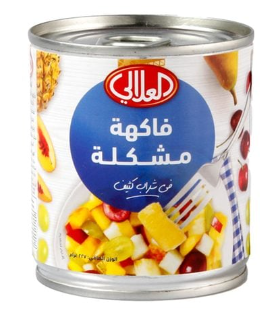 [D4-Line3] العلالي فاكهة مشكلة في شراب كثيف 227جم  
