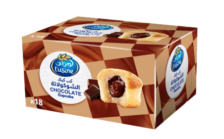 لوزين كب كيك الشوكولاتة 18*30 جم