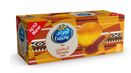 لوزين كيك الزعفران 6*28جم