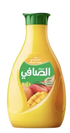 الصافي نكتار المانجو بدون سكر مضاف  1.5لتر 