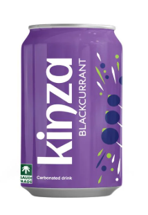كينزا مشروب غازي بنكهة التوت البري 320مل