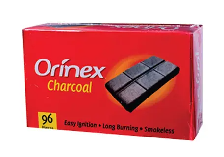 اورينكس فحم سرع الاشتعال 96 قطعة