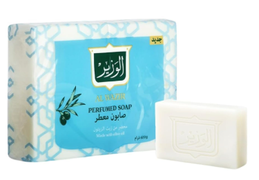 الوزير  صابون معطر محضر من زيت الزيتون 600 غرام 